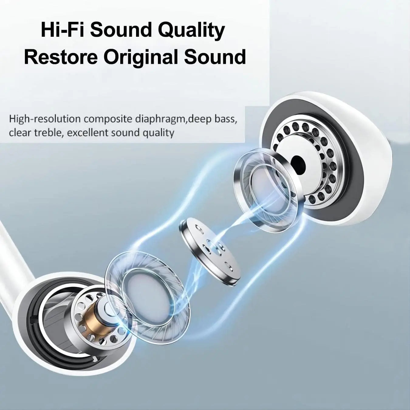 Original Wired Earphones For iPhone 16/15/14/13/12/11 Pro Max 7/8Plus XR/XS/X iPad