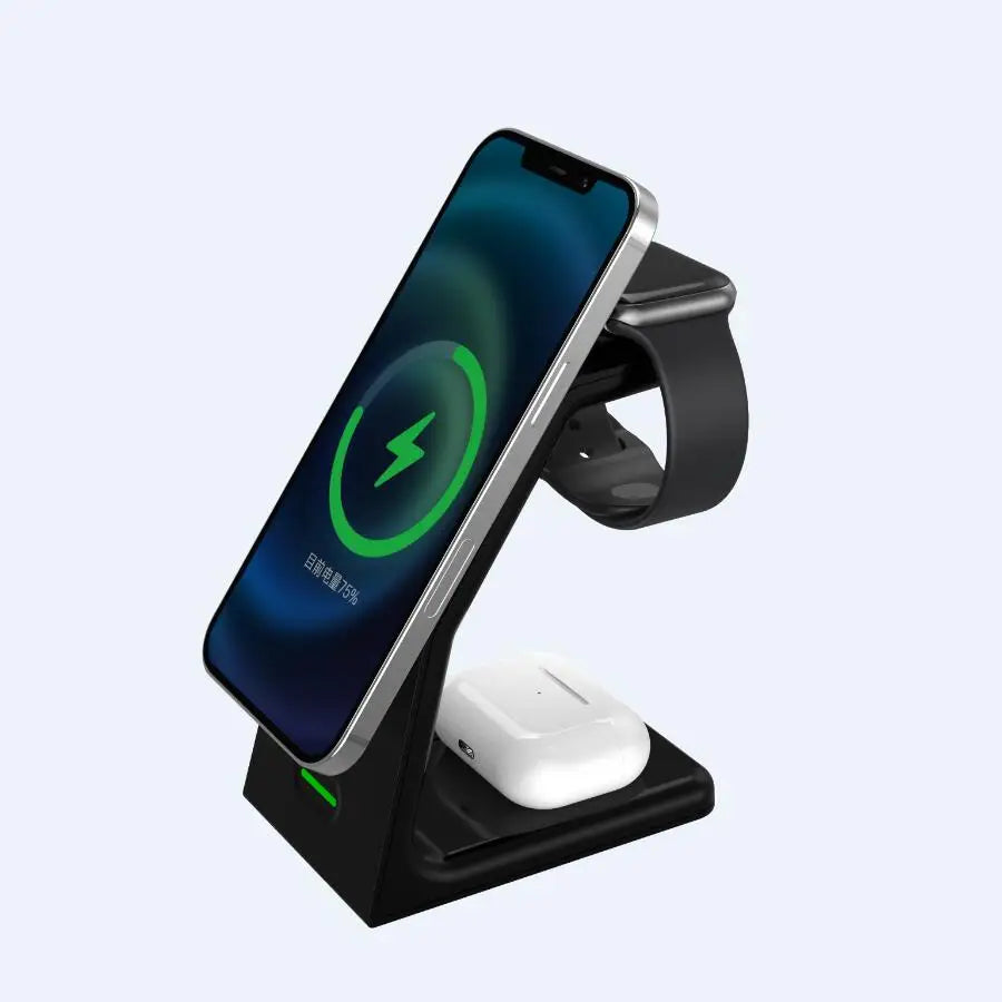 Factory Price Smart Soft Light 15W Magnetic Wireless Portable Charger for iPhone Adsorption PD Function Output 10W
