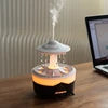 Night Lamp Mushroom Water Drips Sounds Cloud Raindrop Humidifier Diffuser with Remote Control
