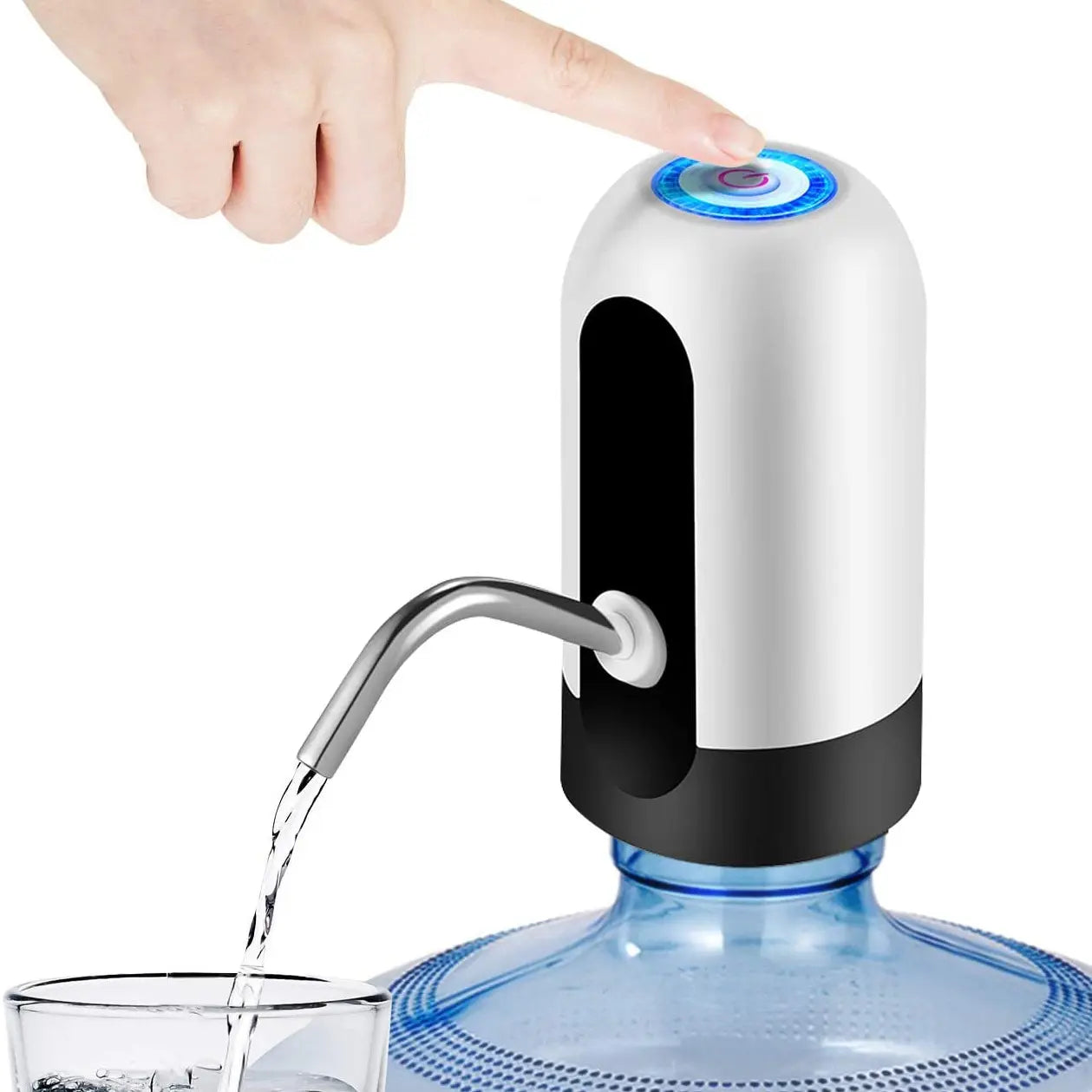 Water Bottle Pump USB Charging Auto Switch Drinking Dispenser Charging One Click