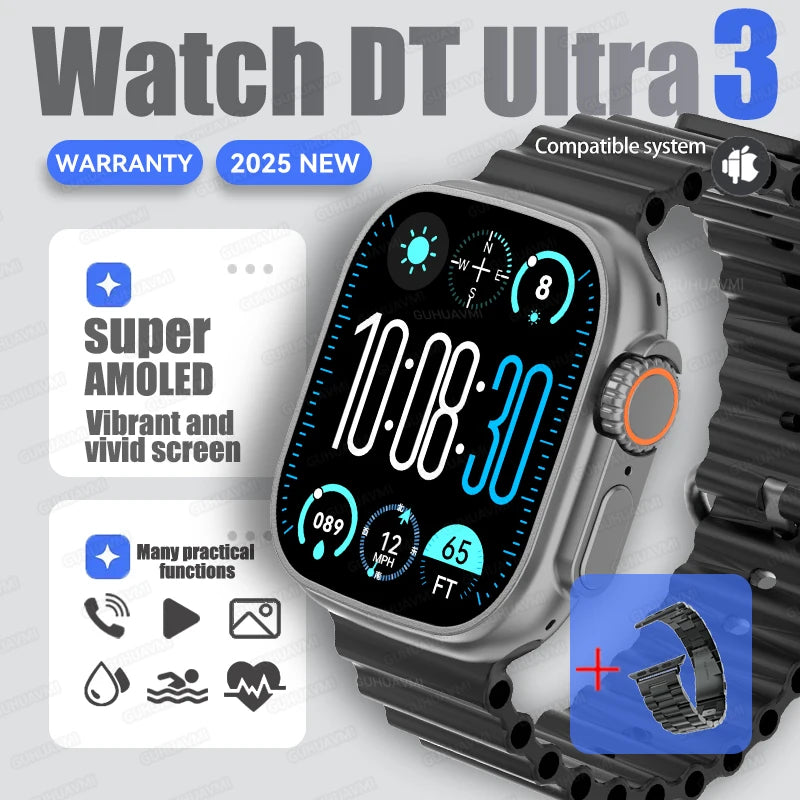 Smart AI Watch Men 2025 Original Bluetooth Network S haring APP Store