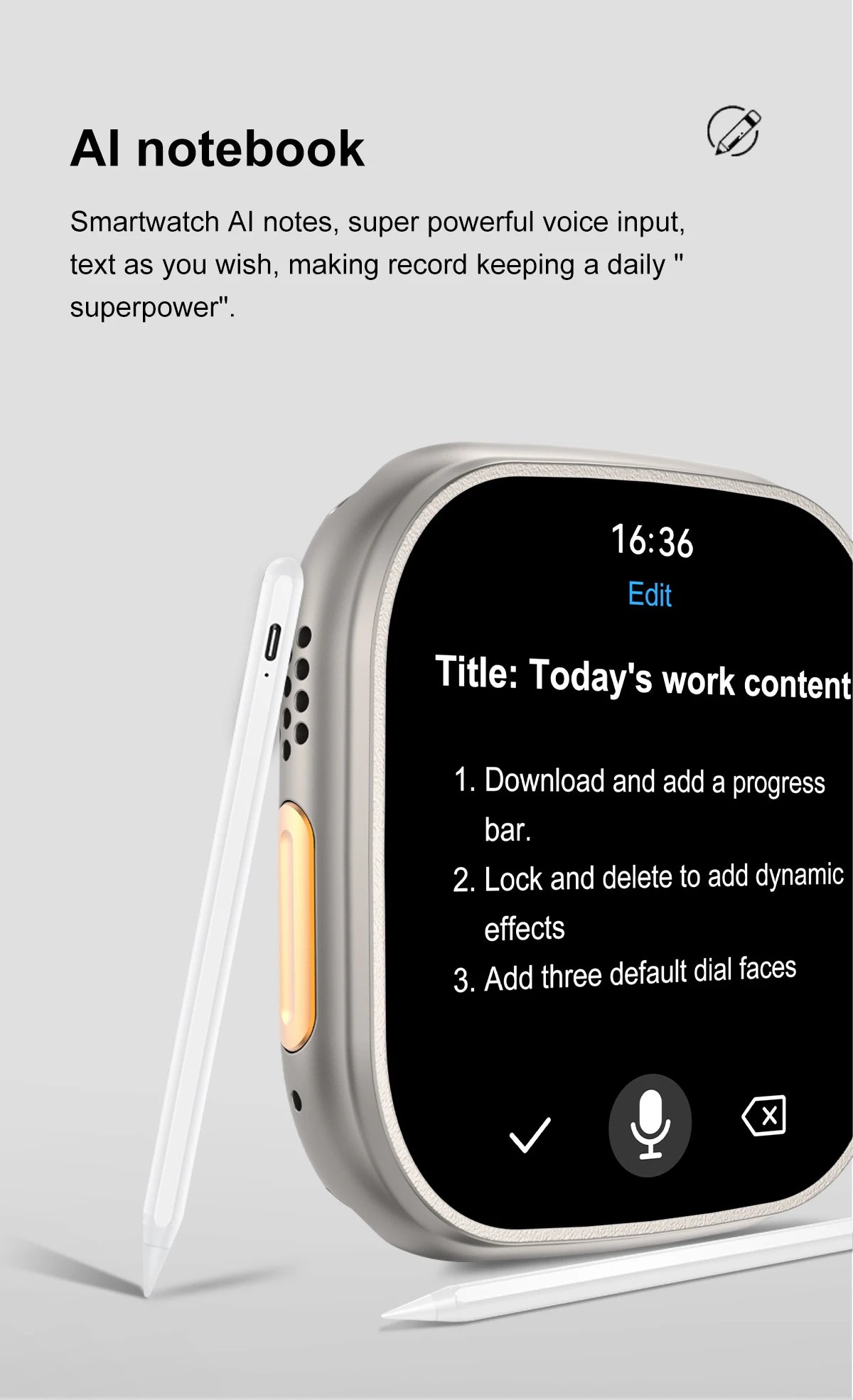 Smart AI Watch Men 2025 Original Bluetooth Network S haring APP Store