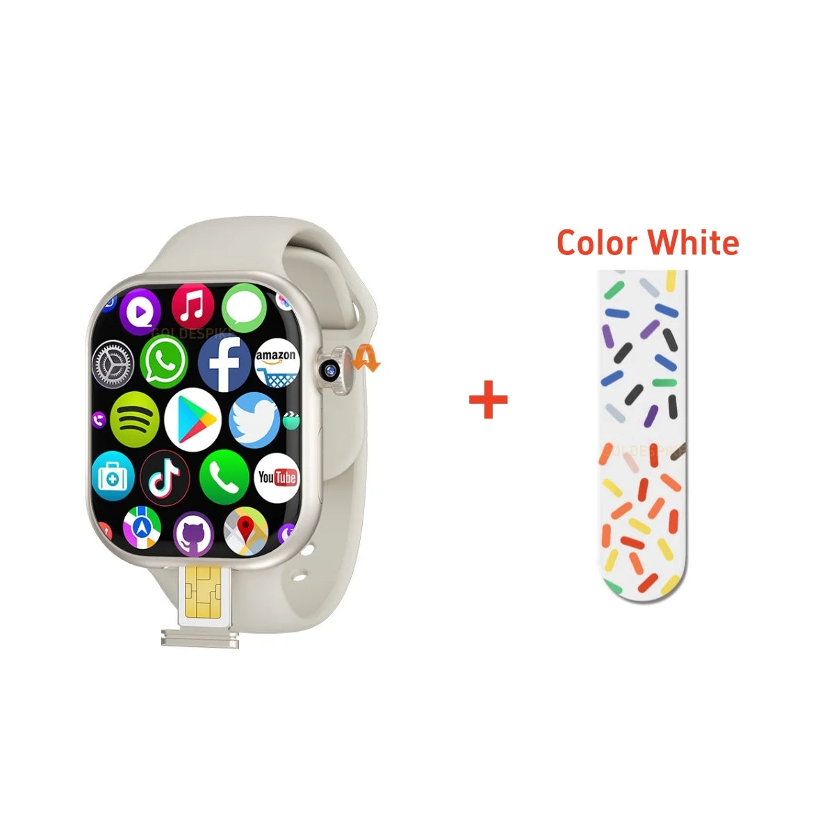 Smartwatch 5G Android 256GB Storage 4G/5G LTE Sim Card GPS WIFI