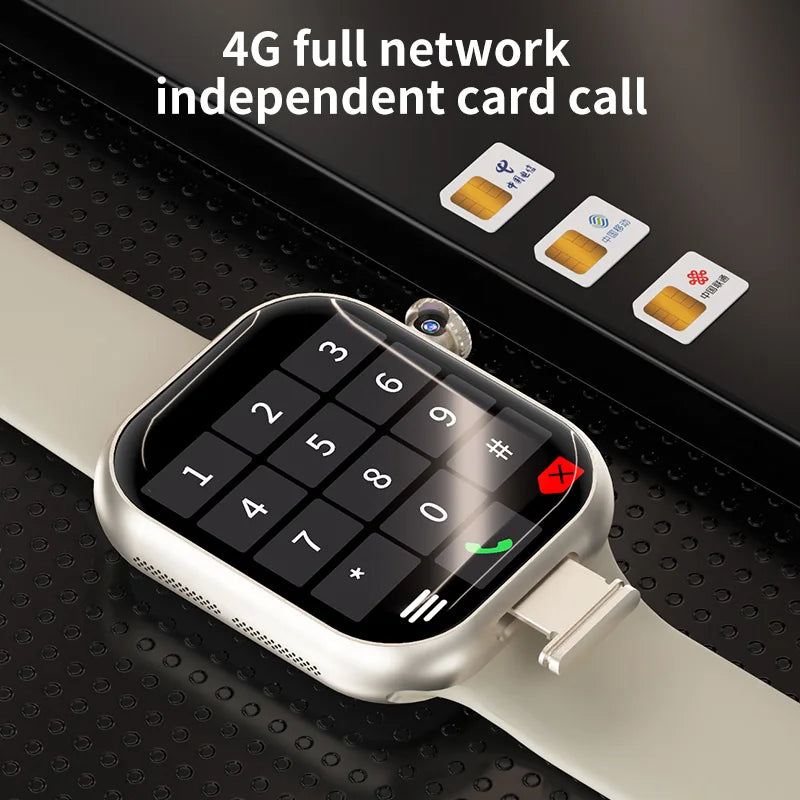 Smartwatch 5G Android 256GB Storage 4G/5G LTE Sim Card GPS WIFI