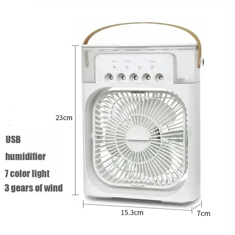 Fan AIr Conditioner Household Mini Air Cooler LED