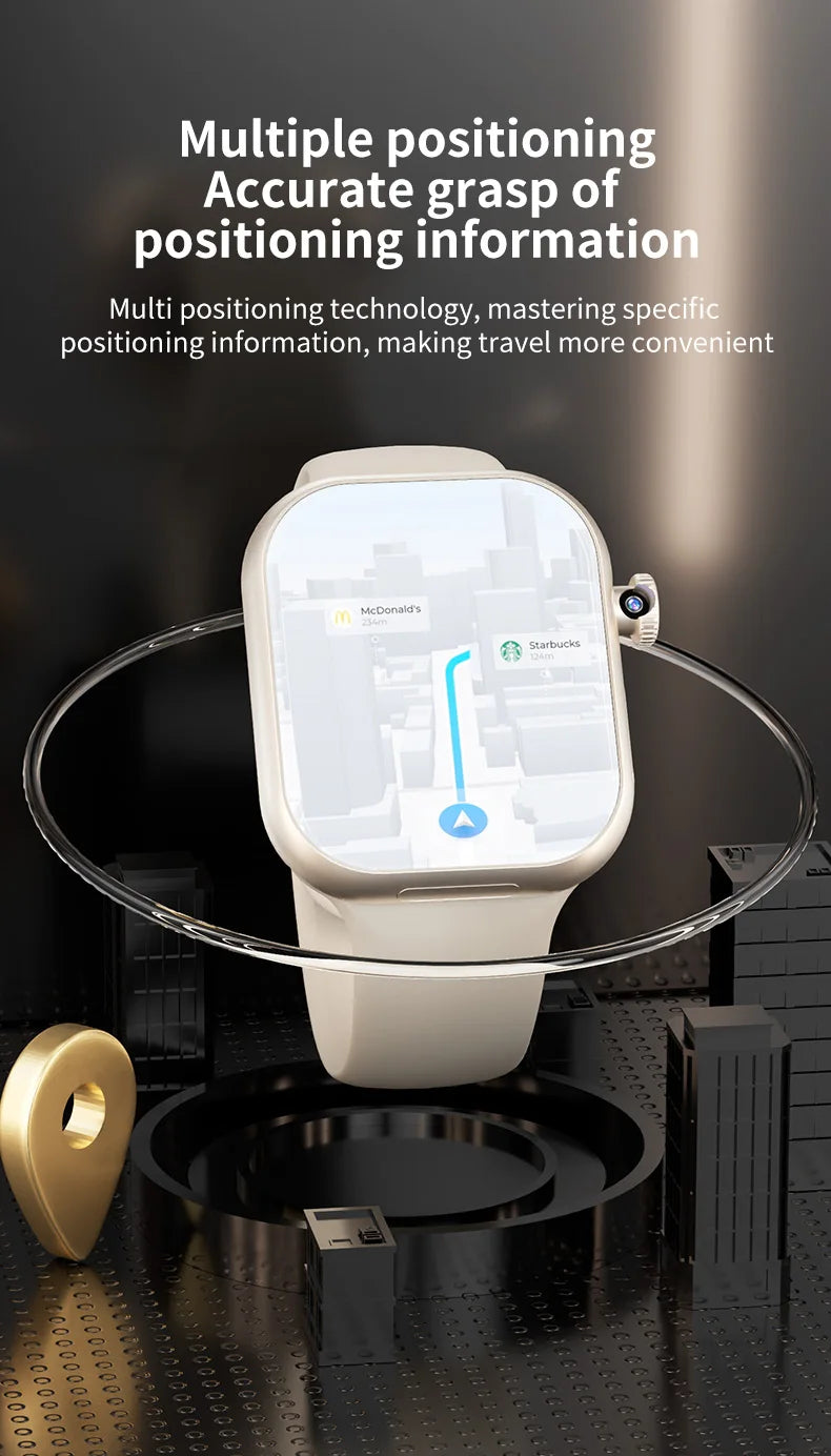 Smartwatch 5G Android 256GB Storage 4G/5G LTE Sim Card GPS WIFI