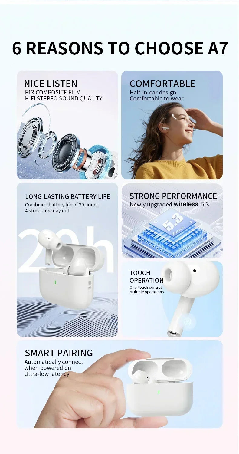 Original Wireless bluetooth headphone earphone HIFI stereo headset bluetooth