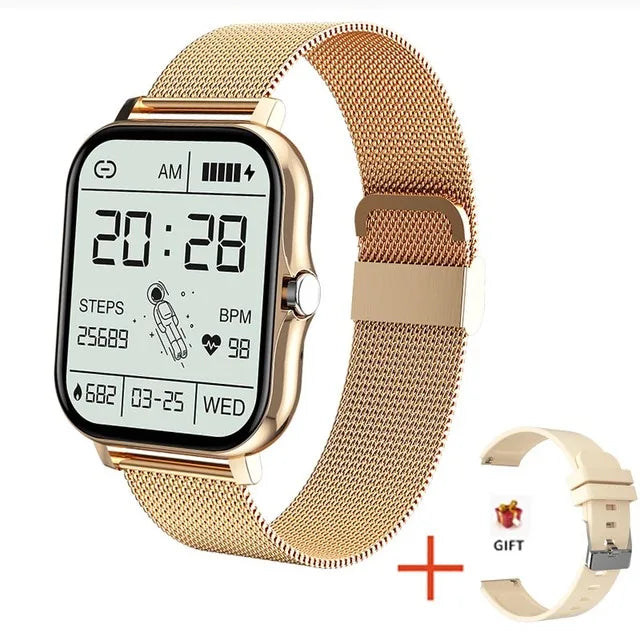Smart Watch Health Monitor Waterproof Bluetooth Call Watches for Men and Women IOS, Android support 2025