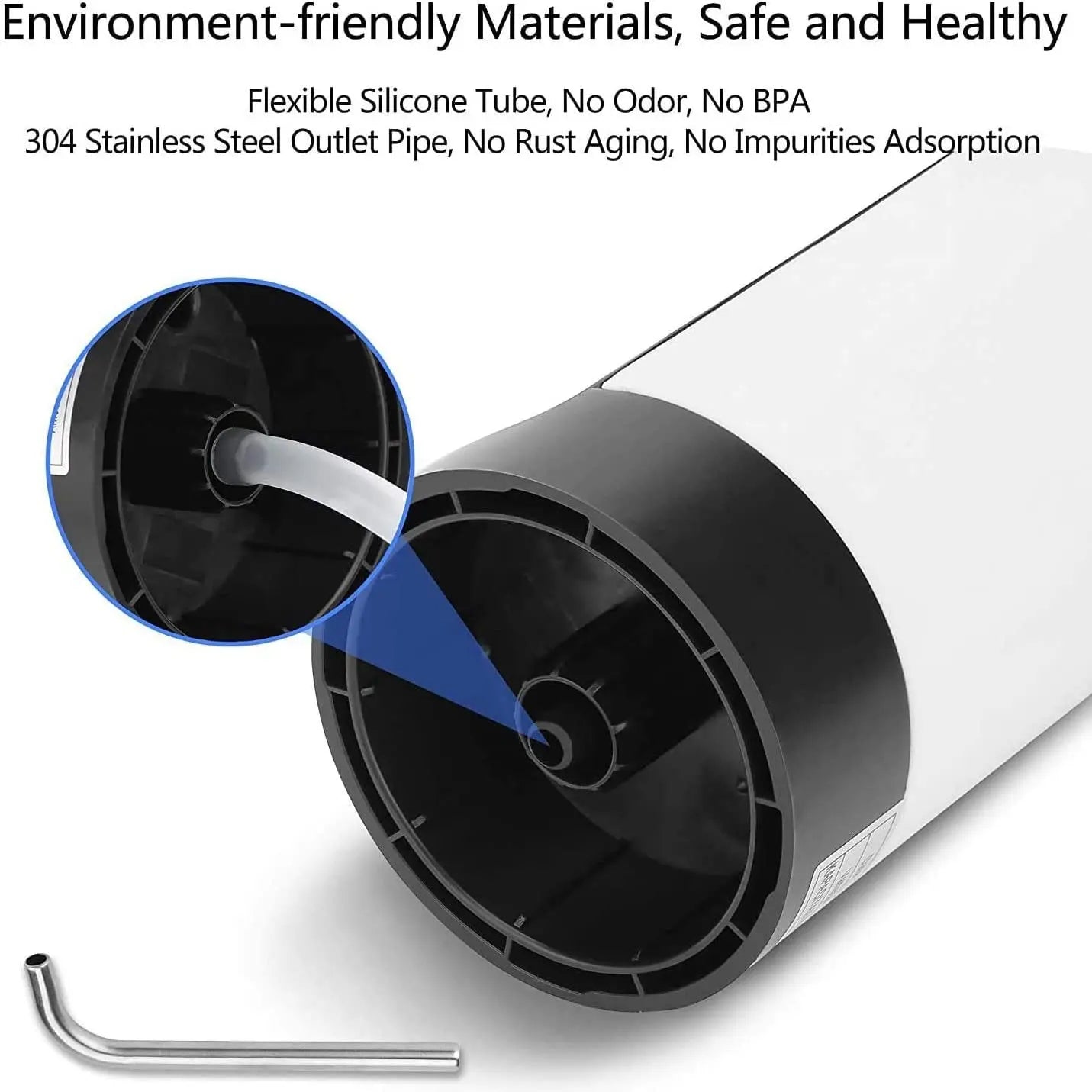 Water Bottle Pump USB Charging Auto Switch Drinking Dispenser Charging One Click