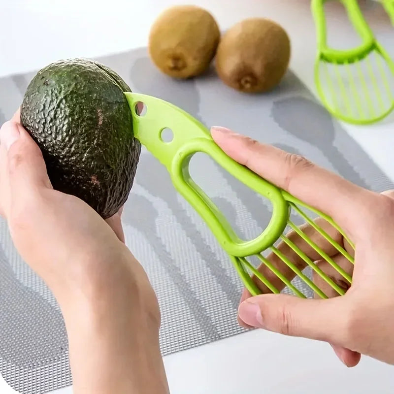 Multifunctional 3.0 in 1 Avocado Slicer, Outdoor Home Kitchen Tools
