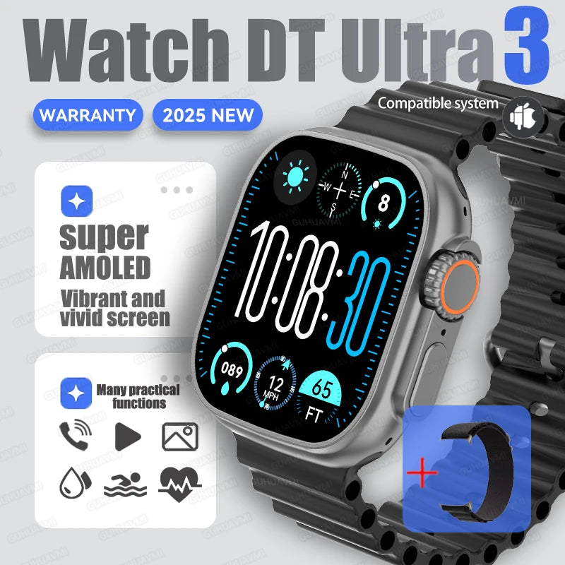 Smart AI Watch Men 2025 Original Bluetooth Network S haring APP Store