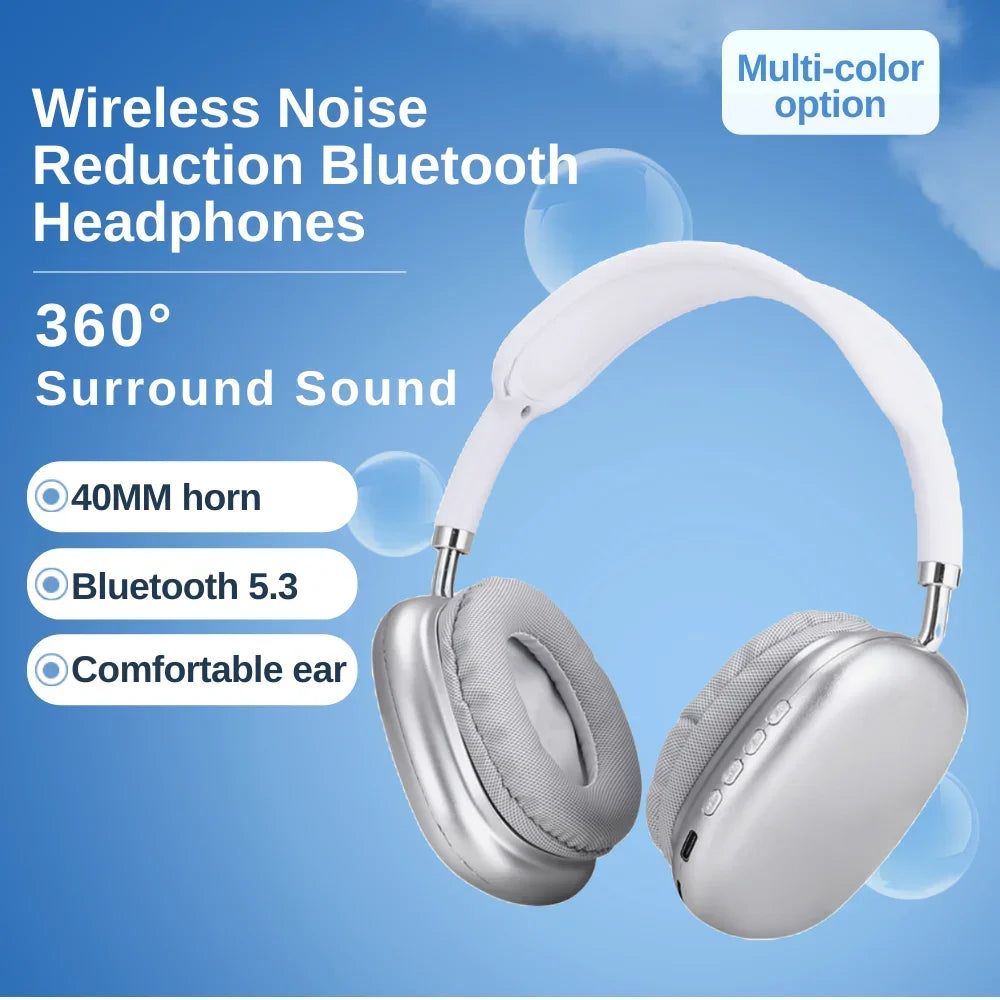 Wireless Bluetooth Headphones Noise
