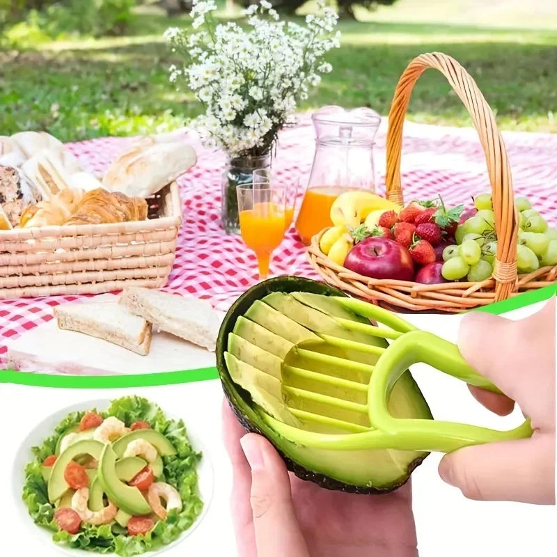 Multifunctional 3.0 in 1 Avocado Slicer, Outdoor Home Kitchen Tools