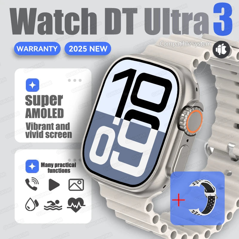 Smart AI Watch Men 2025 Original Bluetooth Network S haring APP Store