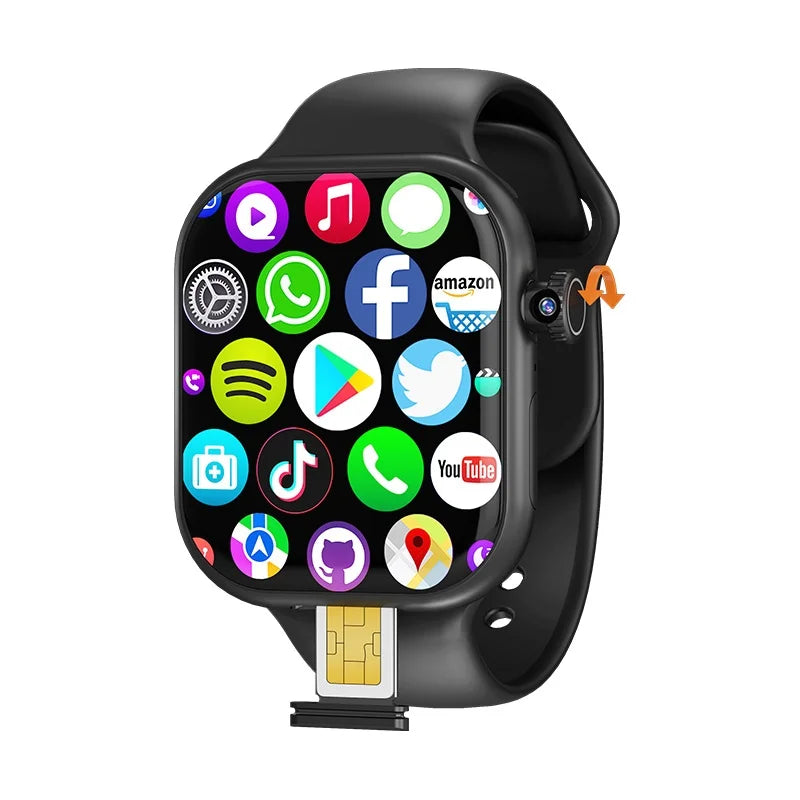Smartwatch 5G Android 256GB Storage 4G/5G LTE Sim Card GPS WIFI