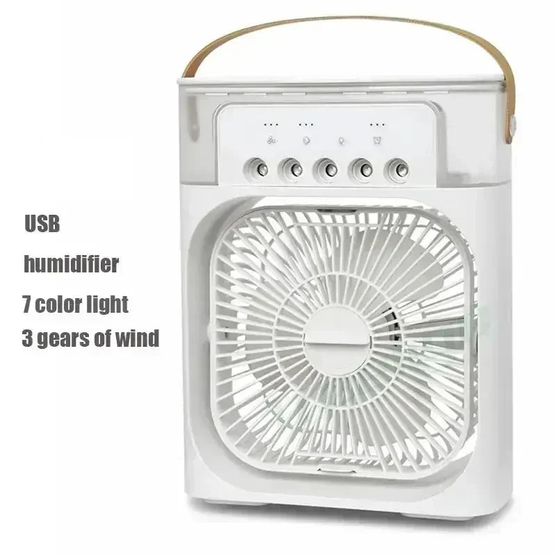 Fan AIr Conditioner Household Mini Air Cooler LED