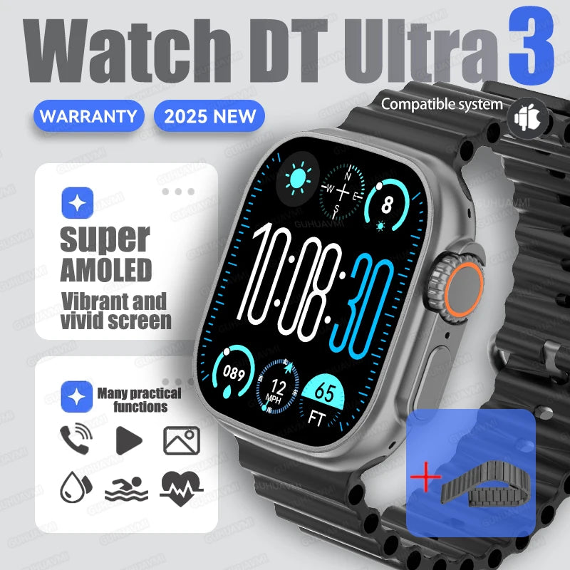 Smart AI Watch Men 2025 Original Bluetooth Network S haring APP Store