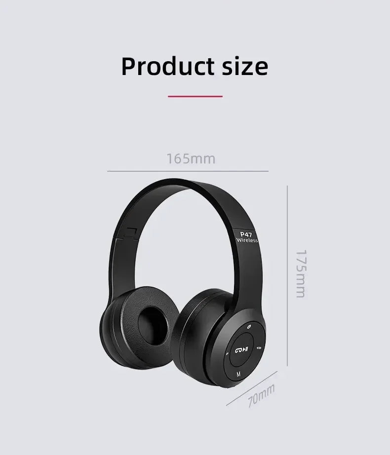 Headset  Bluetooth Headset Folding Series Wireless