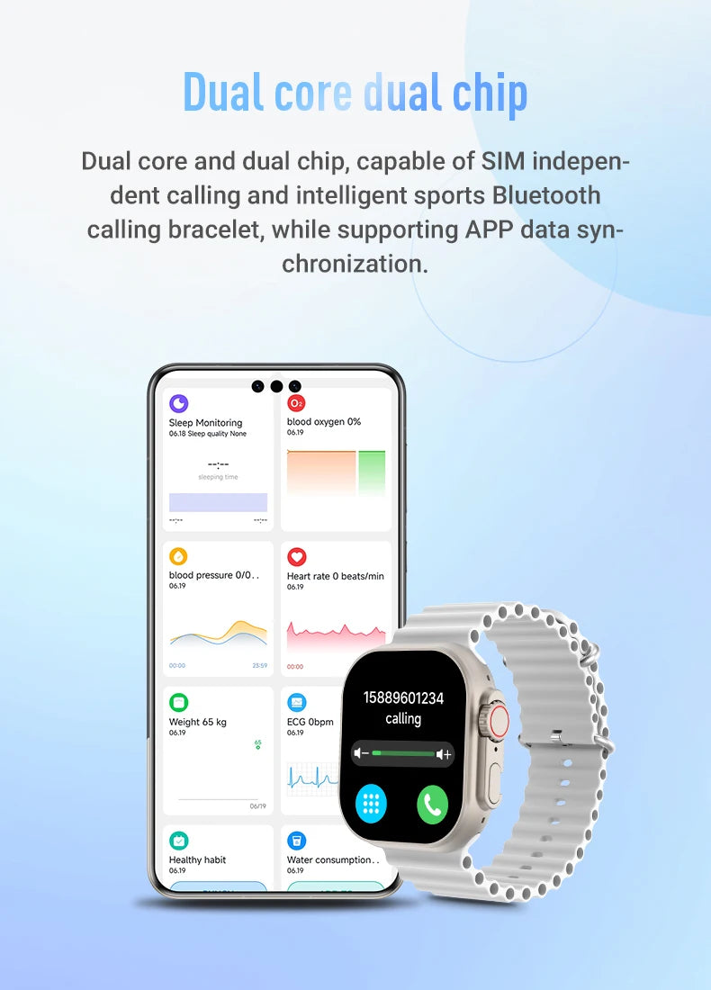 Smart Watch Google GPS NFC Compass Camera