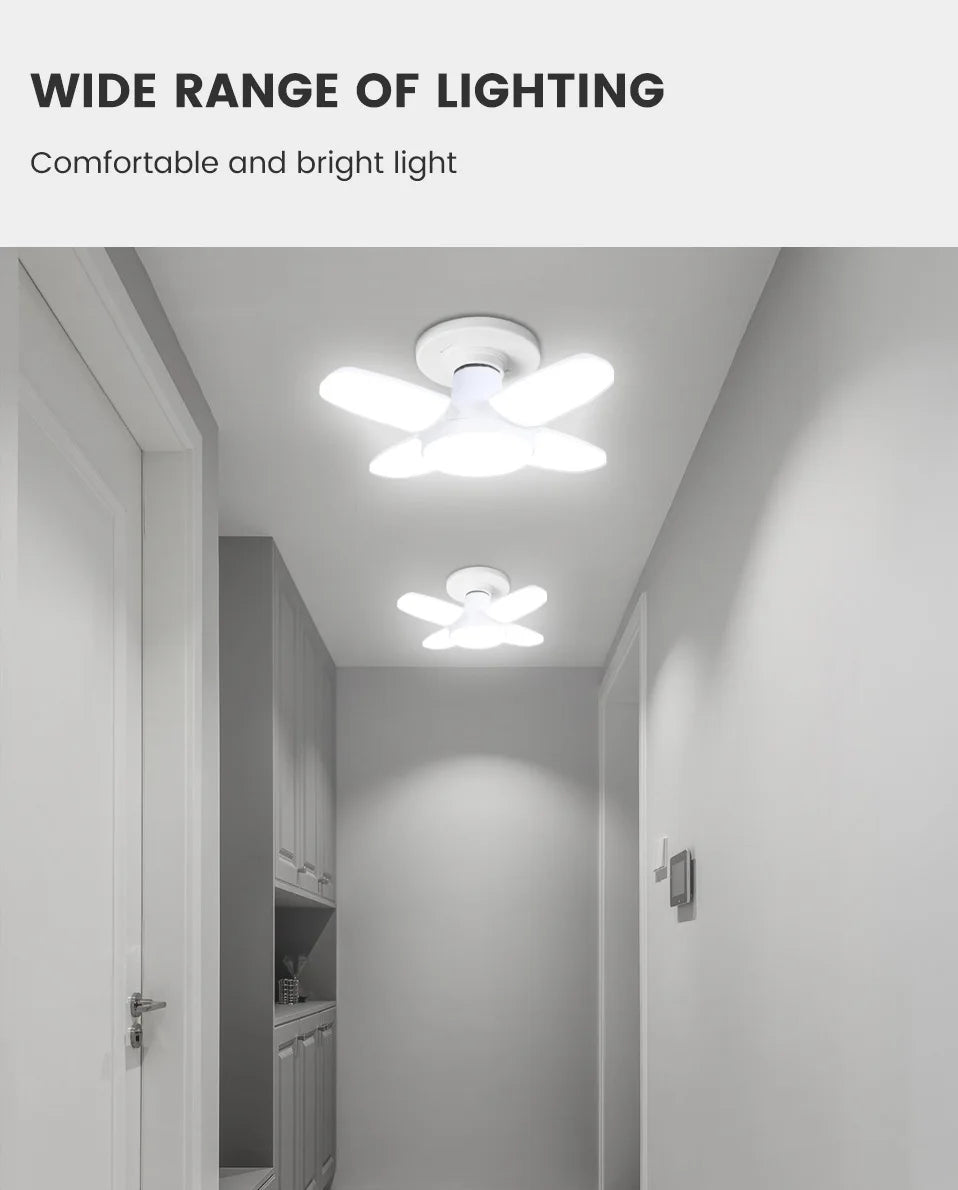 LED Bulb AC220V/110V Deformation for Home Ceiling Lights