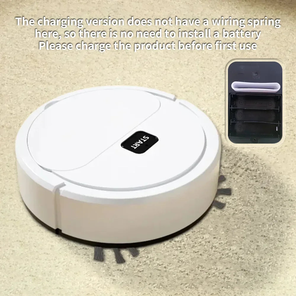 robotic vacuum cleaner charging,