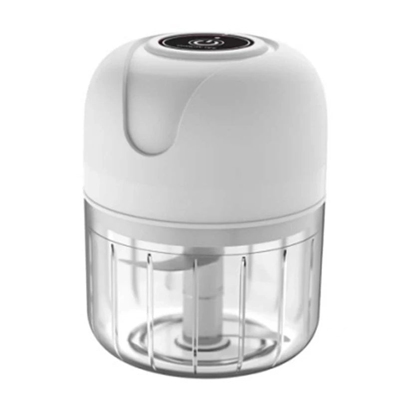 Garlic Masher Crusher Electric Portable Meat Grinder Vegetable Chopper for Kitchen