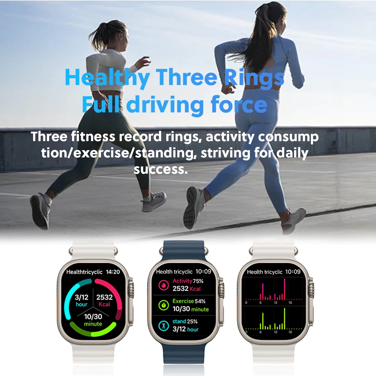 Smart Watch Google GPS NFC Compass Camera