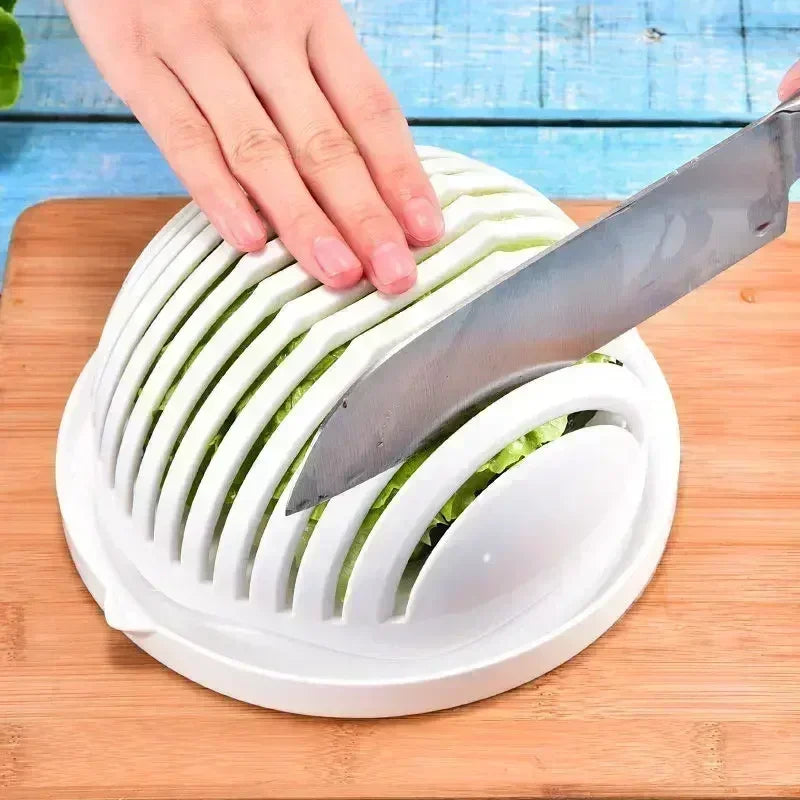 Chopper Vegetable Salad Cutter Cutting Bowl  Kitchen Items