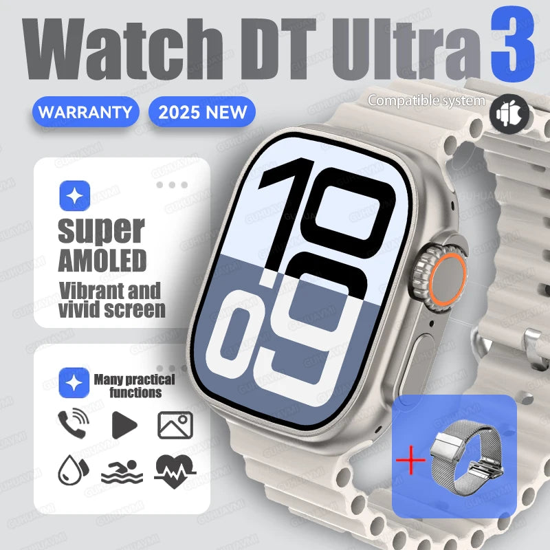 Smart AI Watch Men 2025 Original Bluetooth Network S haring APP Store