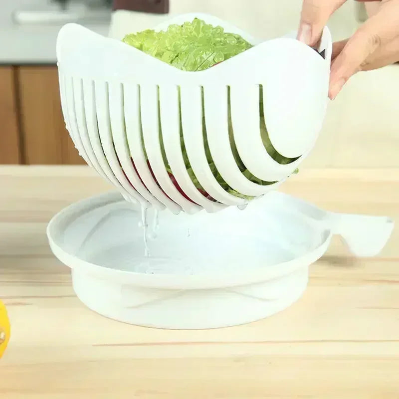 Chopper Vegetable Salad Cutter Cutting Bowl  Kitchen Items
