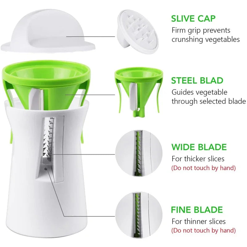 Spiralizer Vegetable Slicer  Spaghetti Maker KC0335