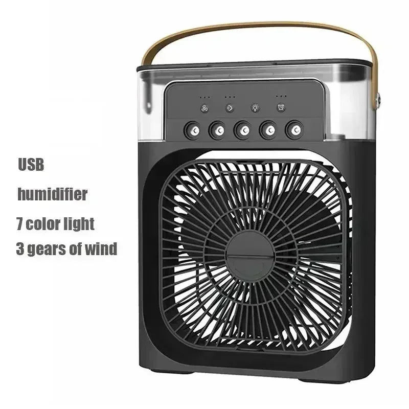 Fan AIr Conditioner Household Mini Air Cooler LED